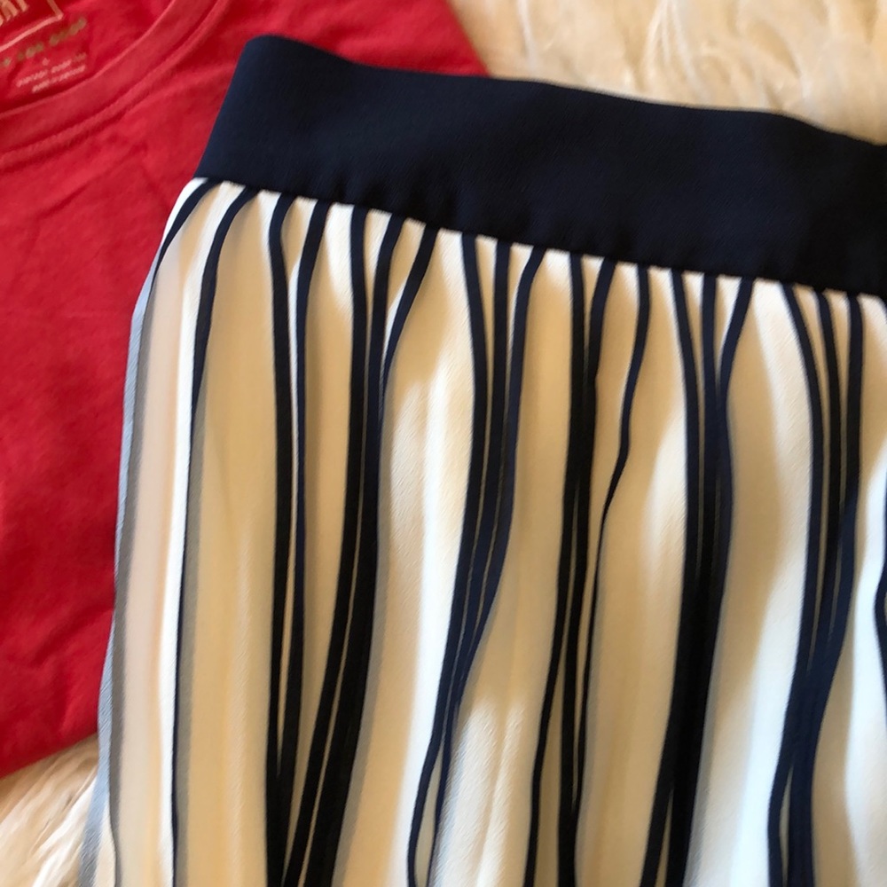 NWT J.Crew Lined Pleated Skirt Sz 10 - Picture 2 of 8